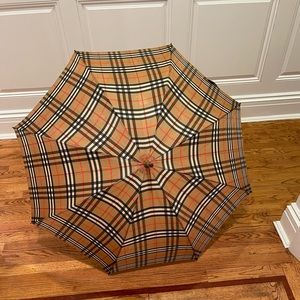 NWT Vintage Burberry of London Classic Umbrella